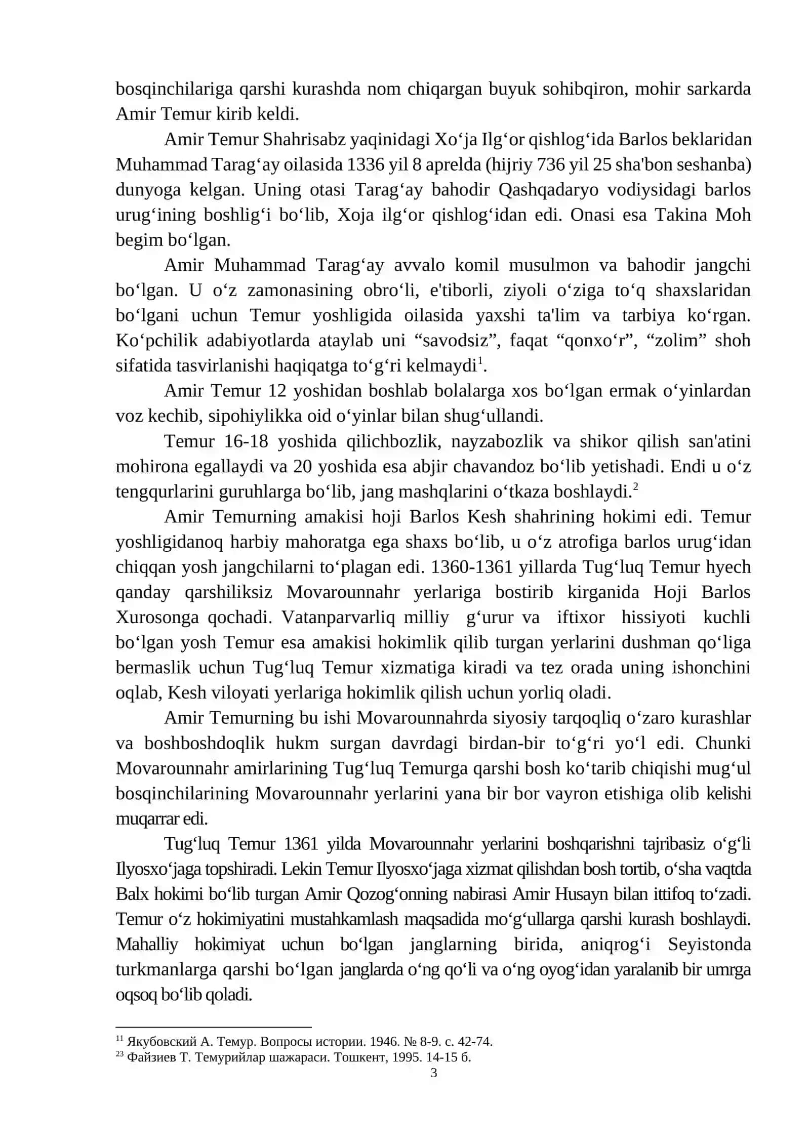 Mustaqillik yillarida Amir Temur va Temuriylar davri tadqiq etilishi 3
