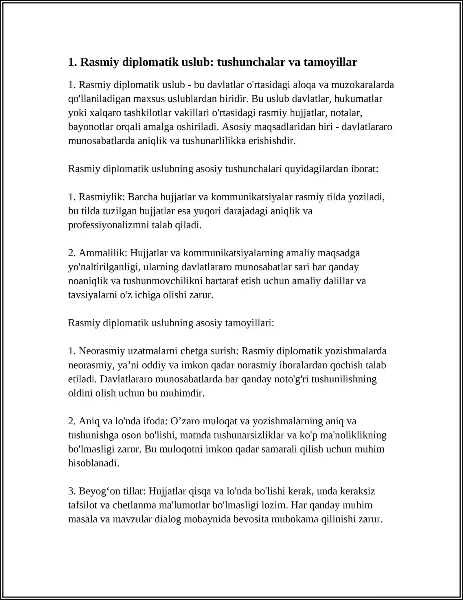 RASMIY DIPLOMATIK VA SOF QONUNCHILIK USLUBLARI 3