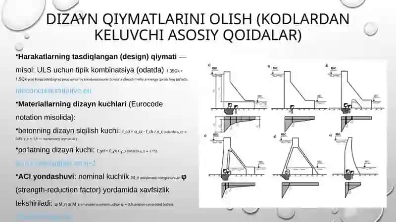 Temir-beton konstruksiyalarini chegaraviy holat bo‘yicha hisoblash usullari 3