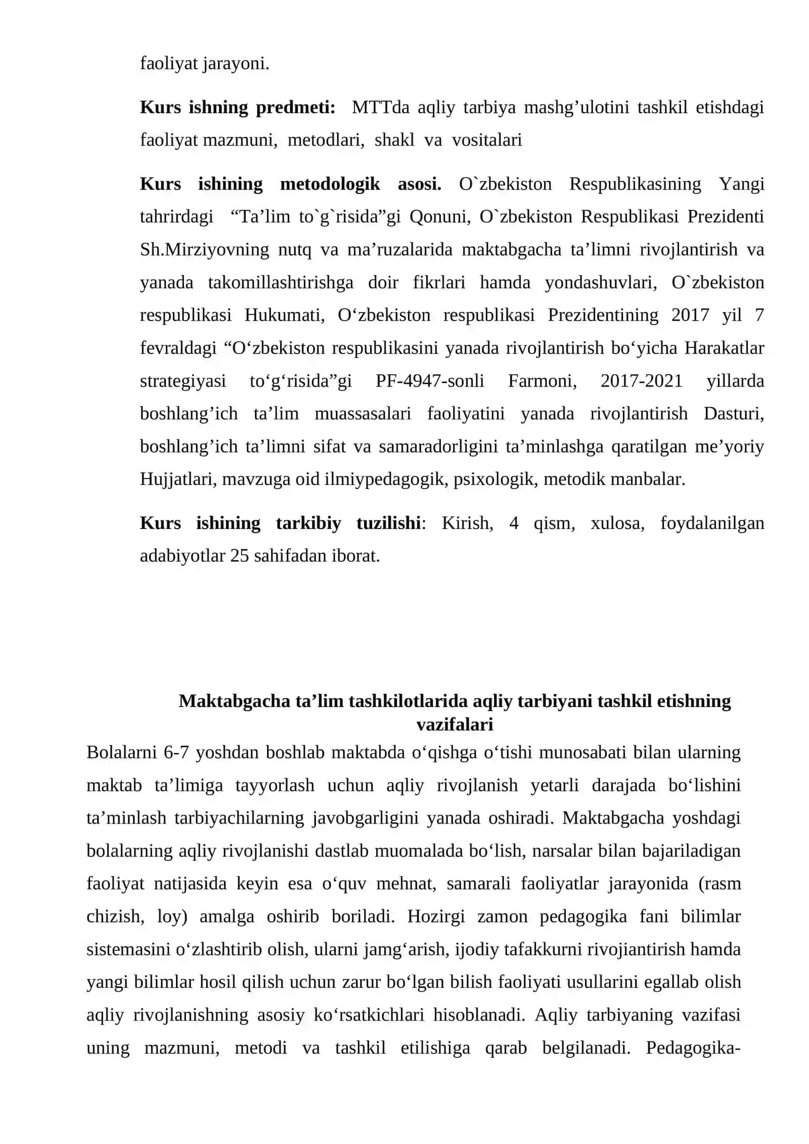 MAKTABGACHA TA’LIM TASHKILOTLARIDA AQLIY TARBIYANI TASHKIL ETISH 3