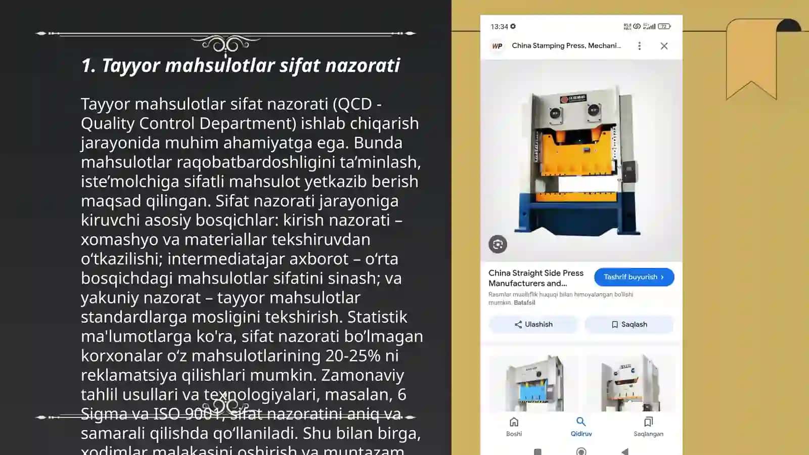 Tayyor mahsulotlar sifat nazorati 3