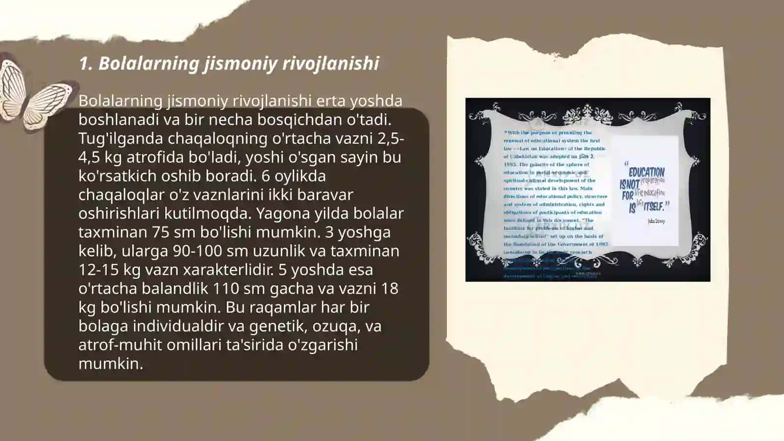 O'zbekiston Respublikasi ilk va maktabgacha yoshdagi bololar rivojlanishiga quyilagan davlat talablari 3