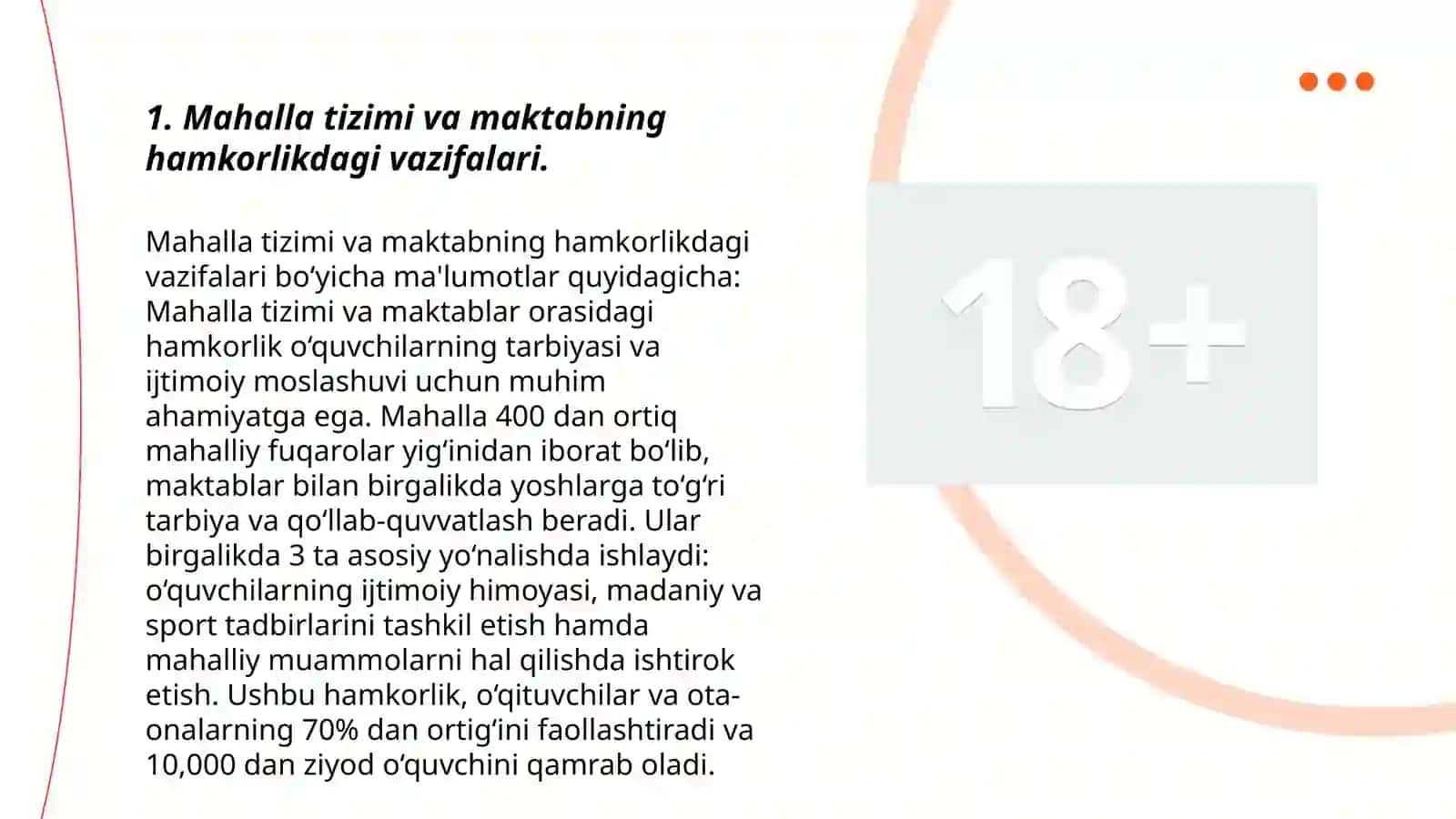 Mahalla tizimi va maktabning hamkorlikdagi vazifalari 3
