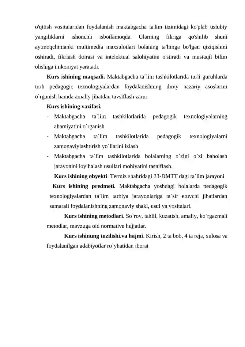 PEDAGOGIK TEXNALOGIYALARNING RIVOJLANISH BOSQICHLARI VA ÒZIGA XOS XUSUSIYATLARI 3