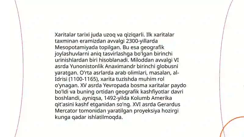 Xaritalar tarixi 3