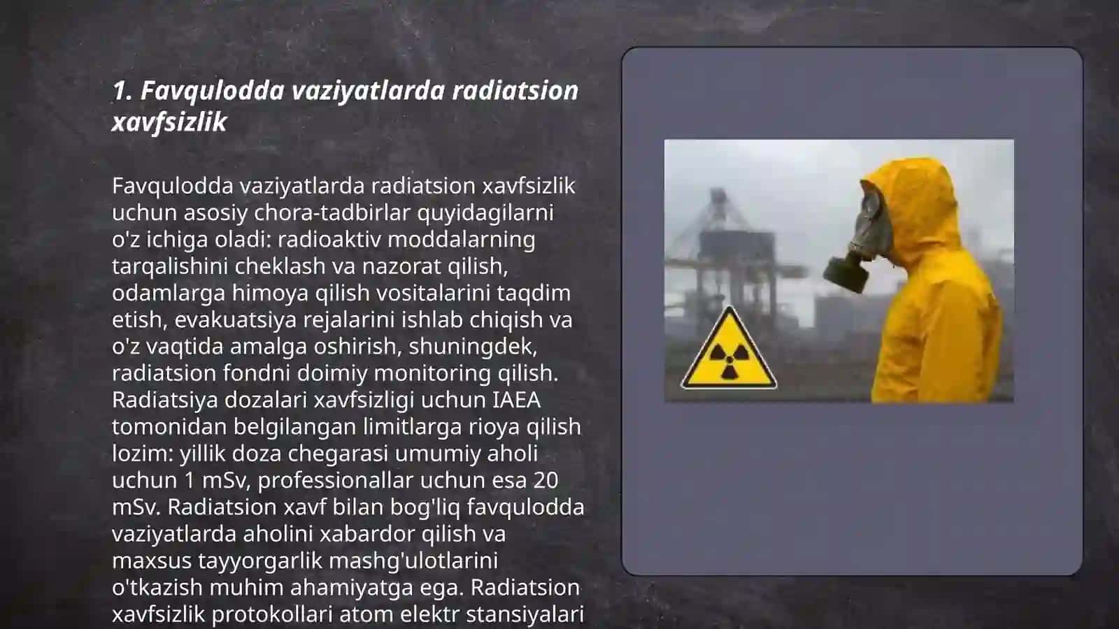 Favqulotda Vaziyatni Baholash 3