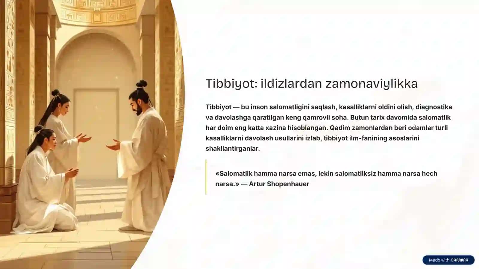 Zamonaviy tibbiyotning rivojlanishi va uning jamiyat uchun ahamiyati 3