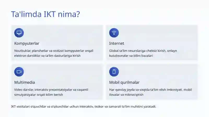 Axborot-kommunikatsiya texnologiyalarining ta'limdagi o'rni 3