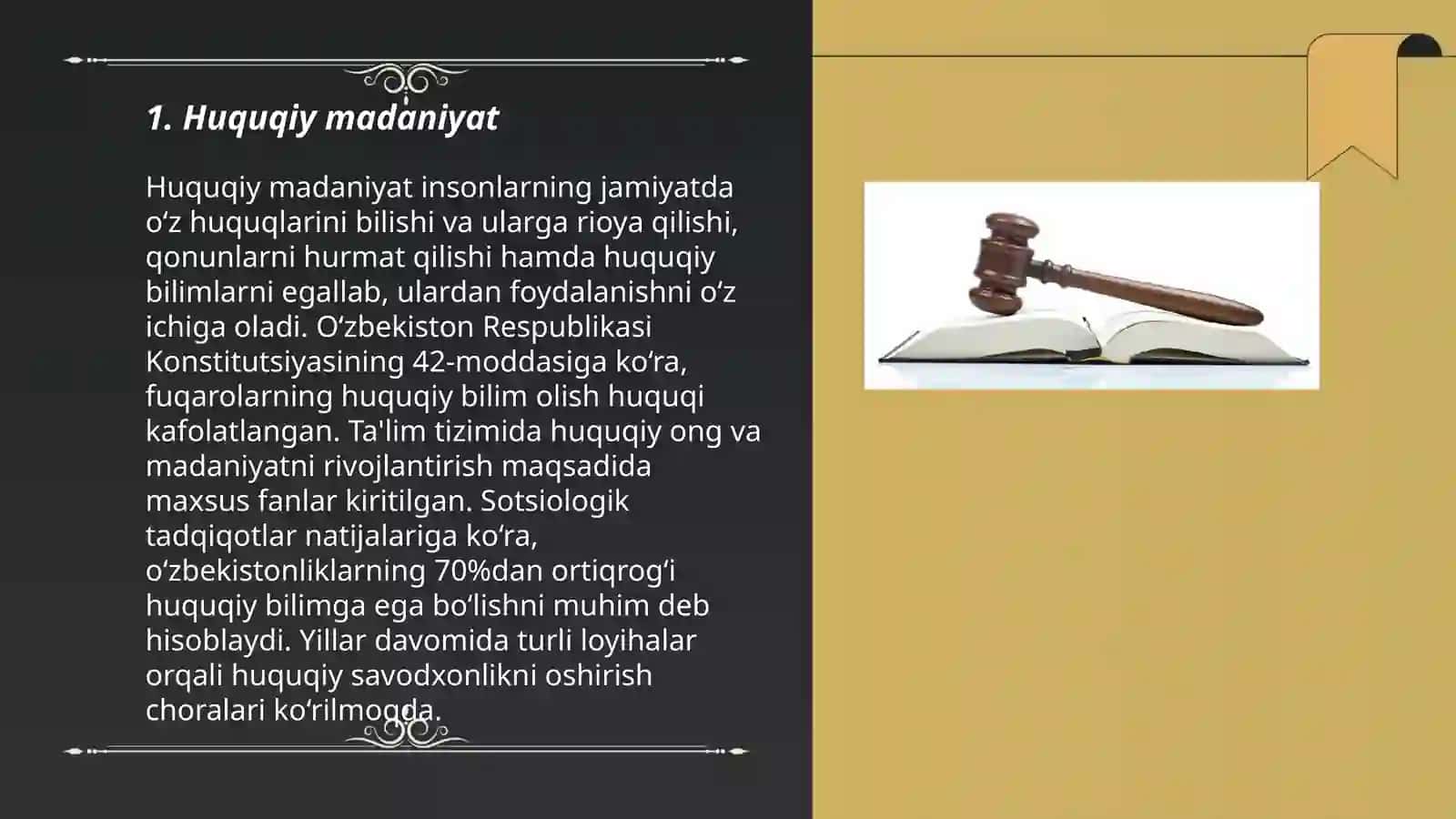 Huquqiy Madaniyat 3