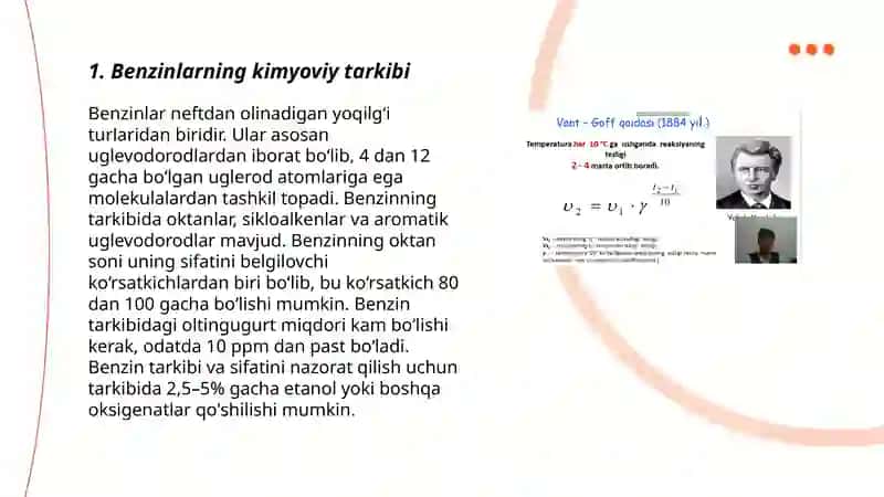 Benzinlarning kimyoviy tarkibi detonatsiya sodir boʻlishiga ta'siri 3