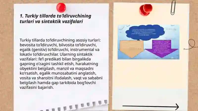 Turkiy tillarda to‘ldiruvchi, aniqlovchi va hol 3