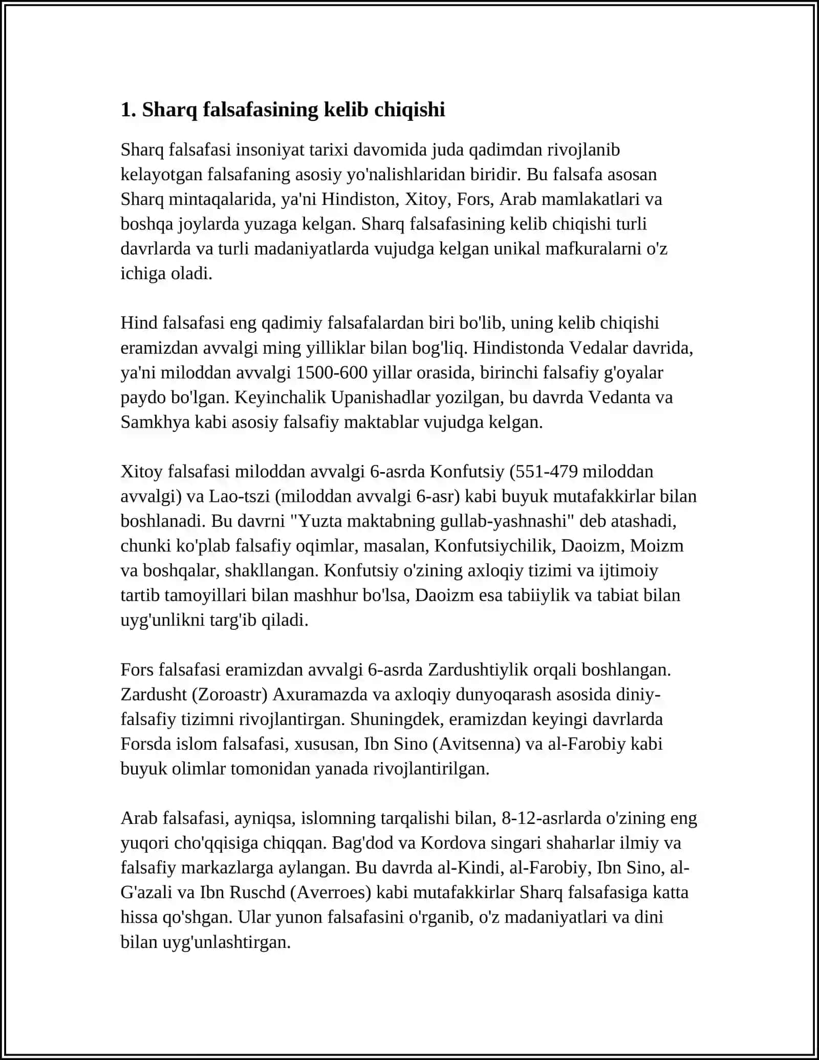 SHARQ FALSAFASINING MOHIYATI VA IJTIMOIY TARAQQIYOTDAGI ROLI 3