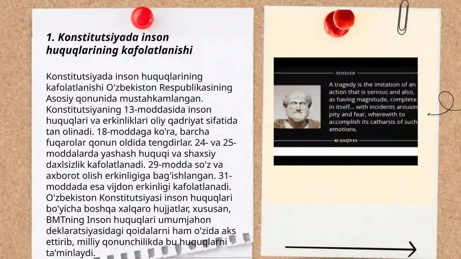 Davlat huquq asoslari fanidan tayyorlagan taqdimoti 3