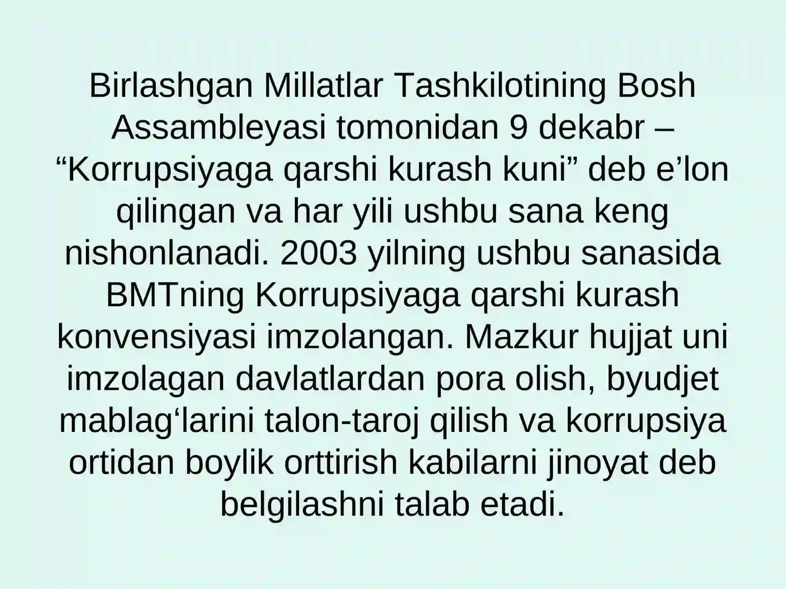 Korrupsiyaga qarshi kurashning jahon tajribasi 3
