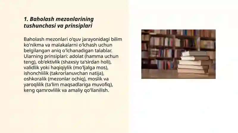 Baholash Mezonlari 3