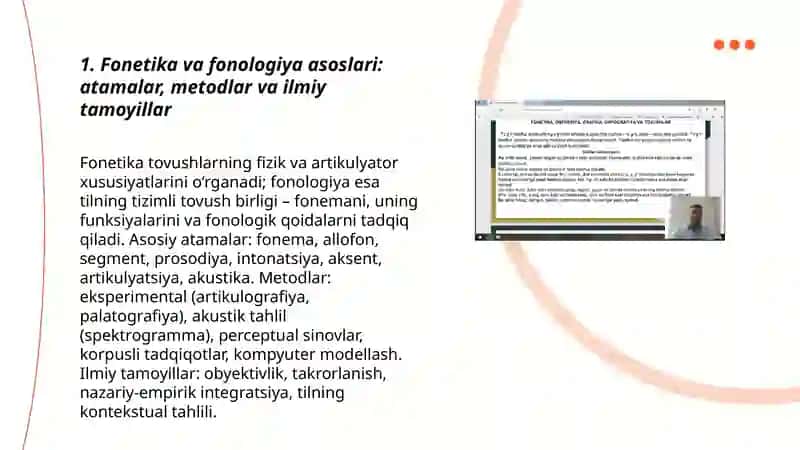 Fonetika va fonologiya masalalari 3