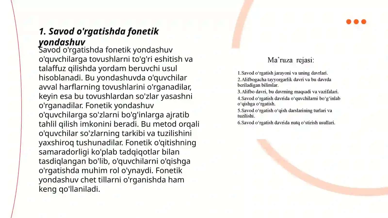 Savod o‘rgatish metodikasi 3