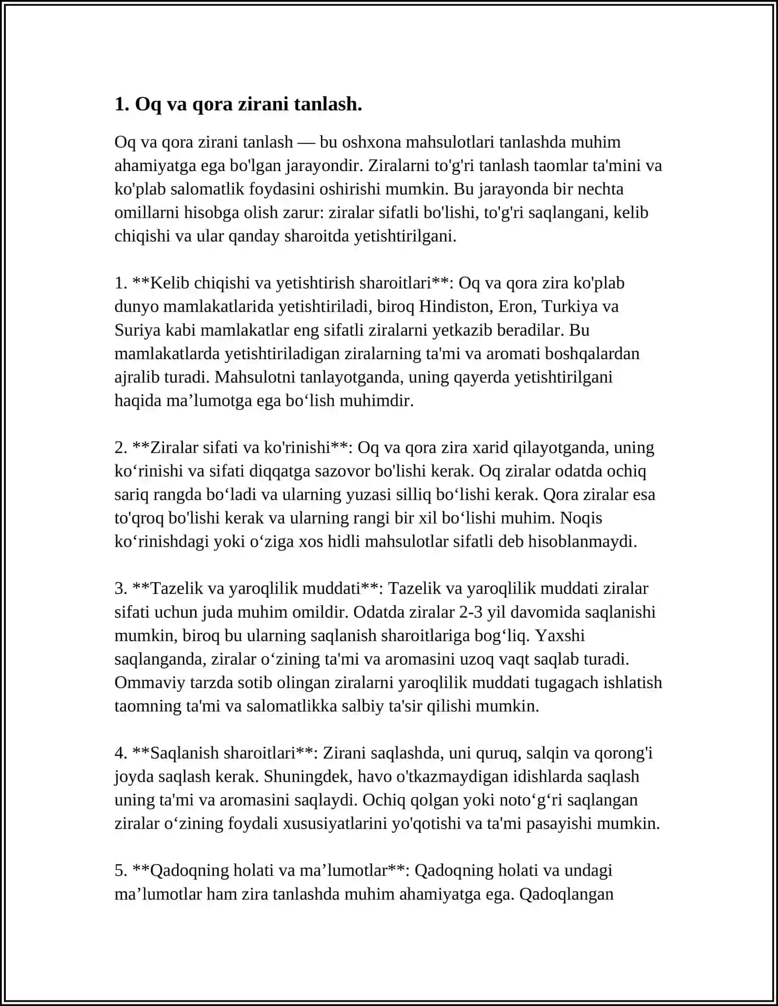 OQ VA QORA ZIRA YETISHTIRISH TEXNOLOGIYASI 3