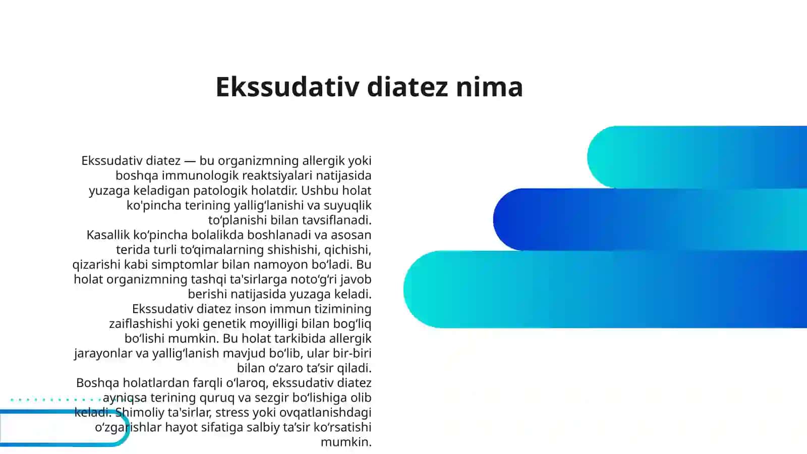 EKSSUDATIV DIATEZ 3