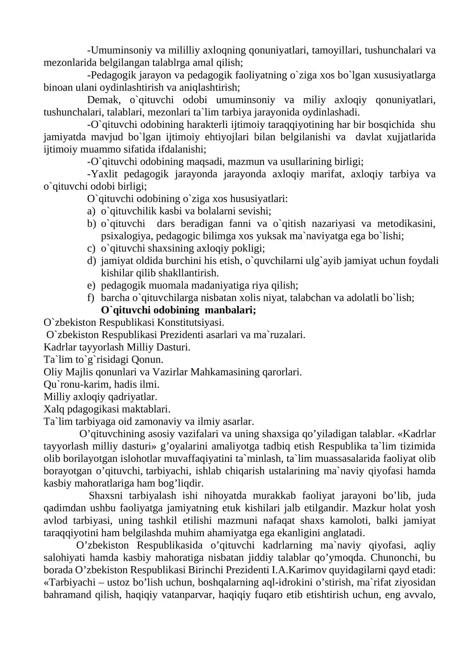 Pedagogik deontologiya va kompetentlik fanining nazariy – metodologik asoslari 3