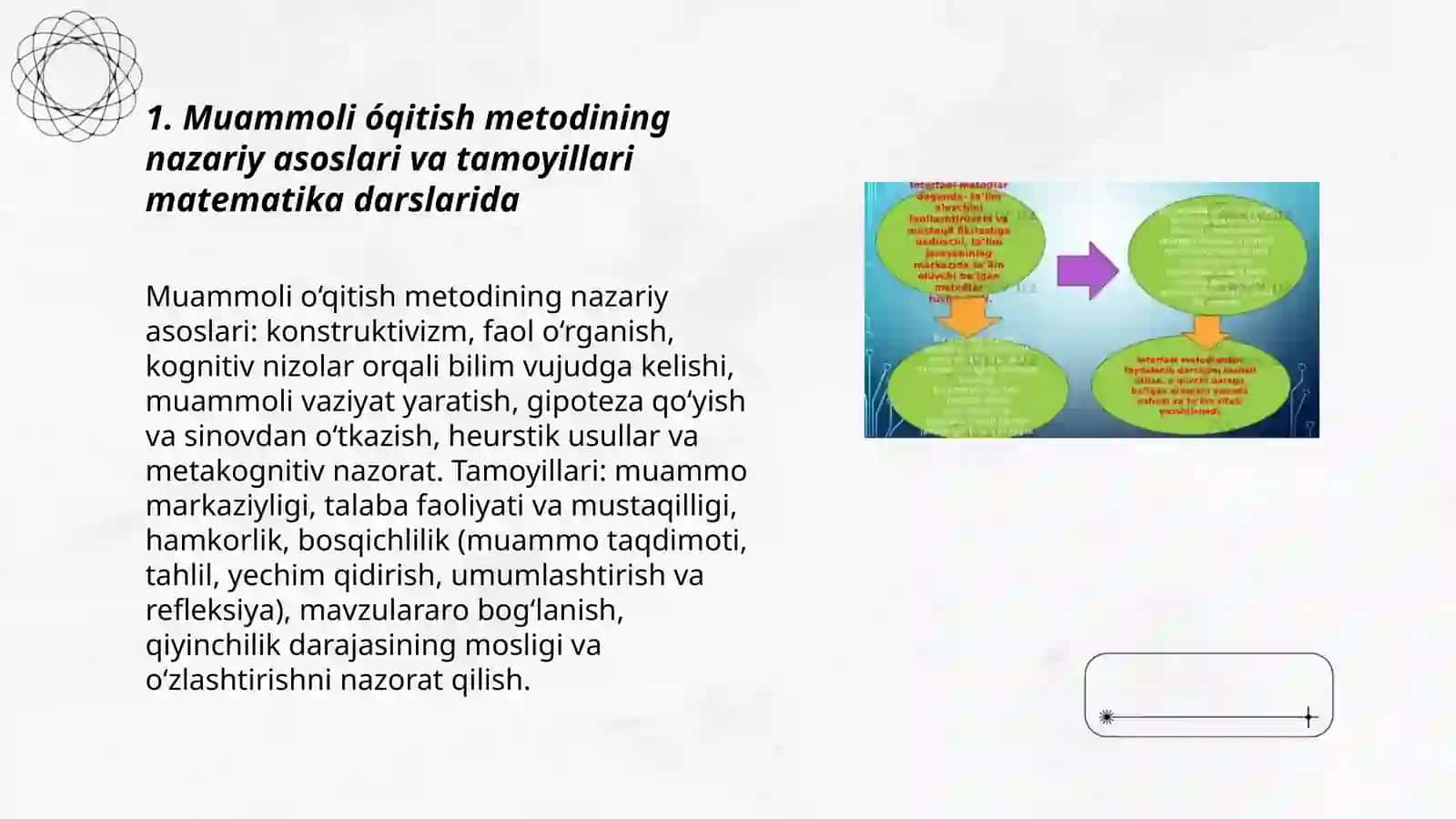 Matematika darslarini muammoli óqitish metodi asosida tashkil etish 3