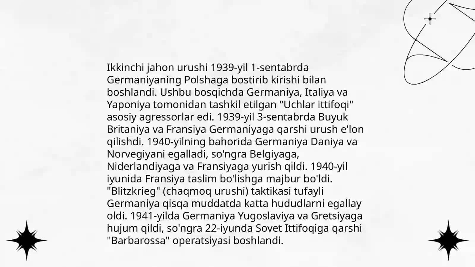 Harbiy maxoratning yangi jihatlari va urush harakatlarining umumiy surati 3
