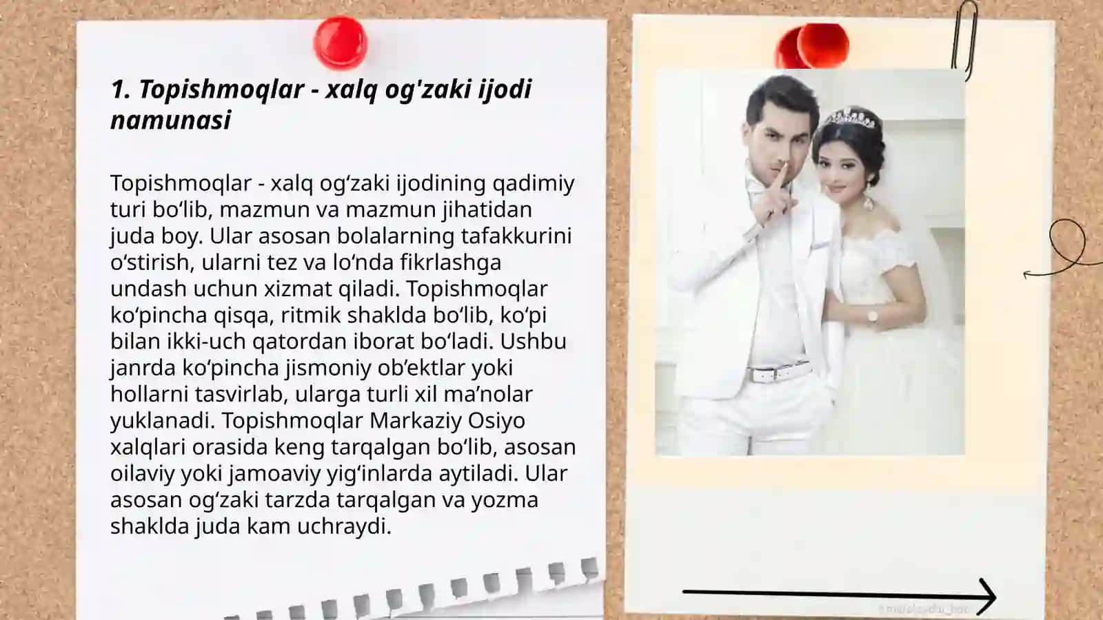 O'zbek topishmoqlarini to'plash va mazmunini sharhlash 3