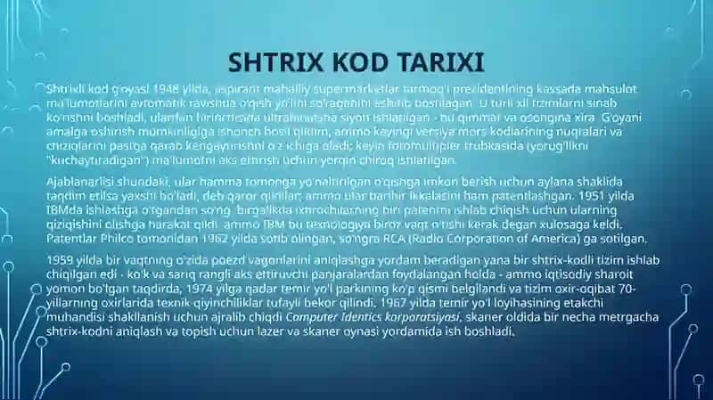Shtrixkodlar 3