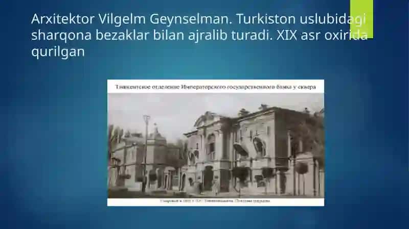 Rossiya imperiyasi mustamlakasi davrida Turkistonda madaniyat va san’at 3