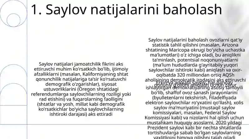Saylov-demokratiya ko'zgusi 3
