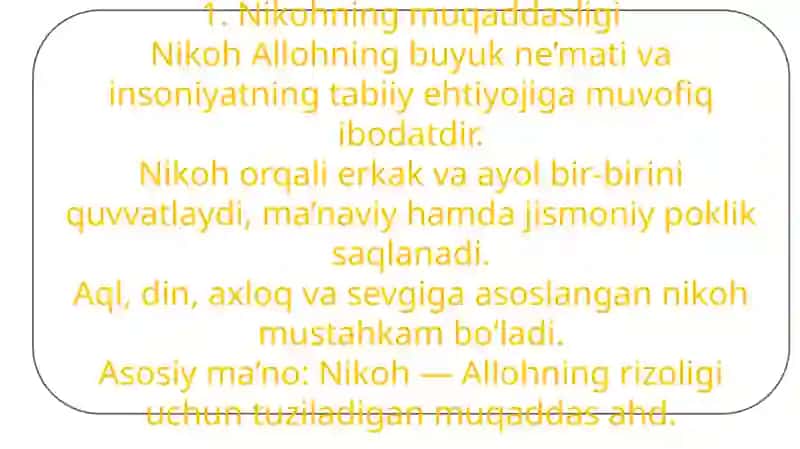 Shayx Muhammad Sodiq Muhammad Yusufning "Baxtiyoroila" asarida Islomiy qadriyatlarning talqini 3