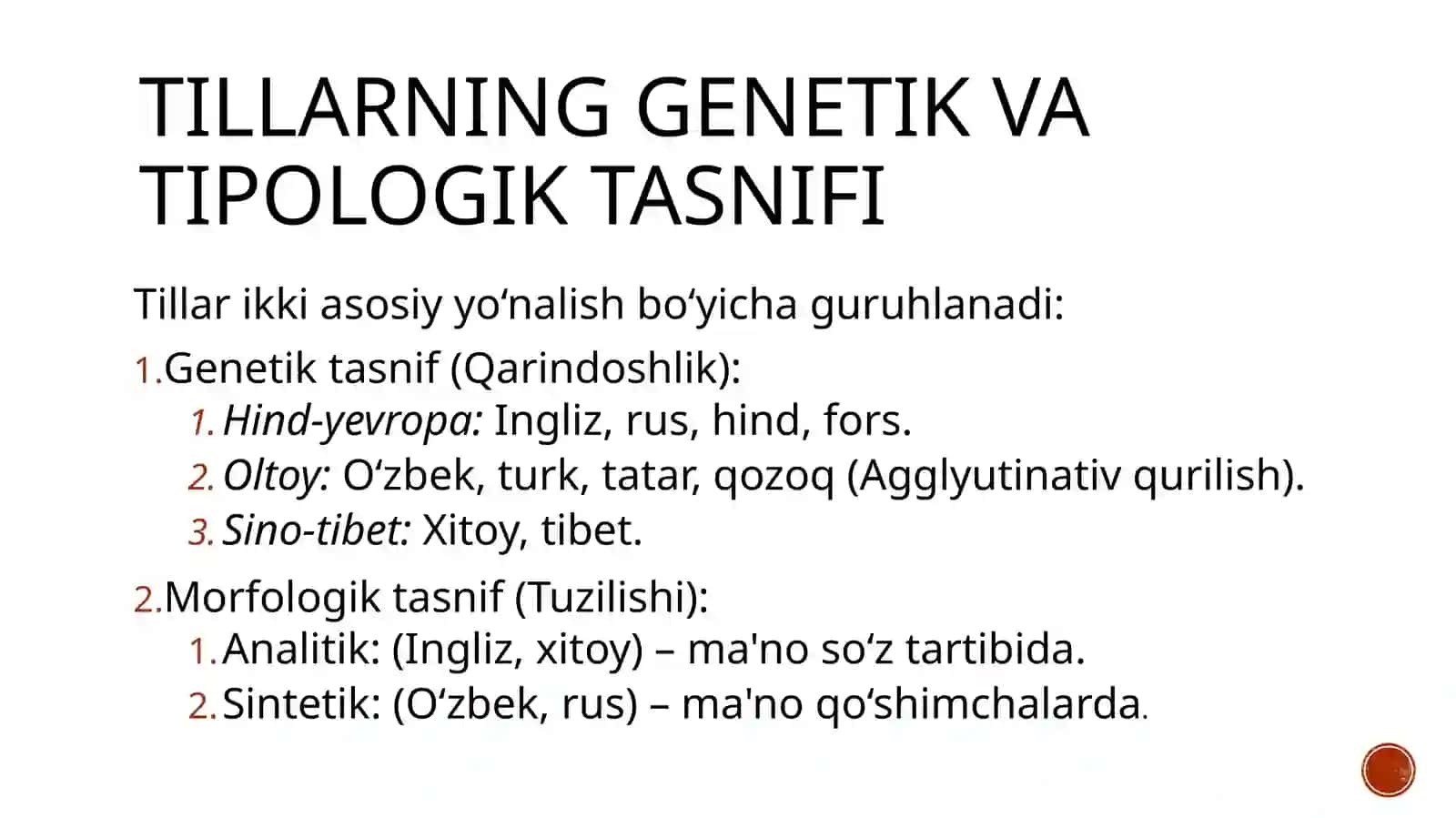 Dunyo tillari va xalqaro tillar: Globalizatsiya va lingvistik tahlil 3