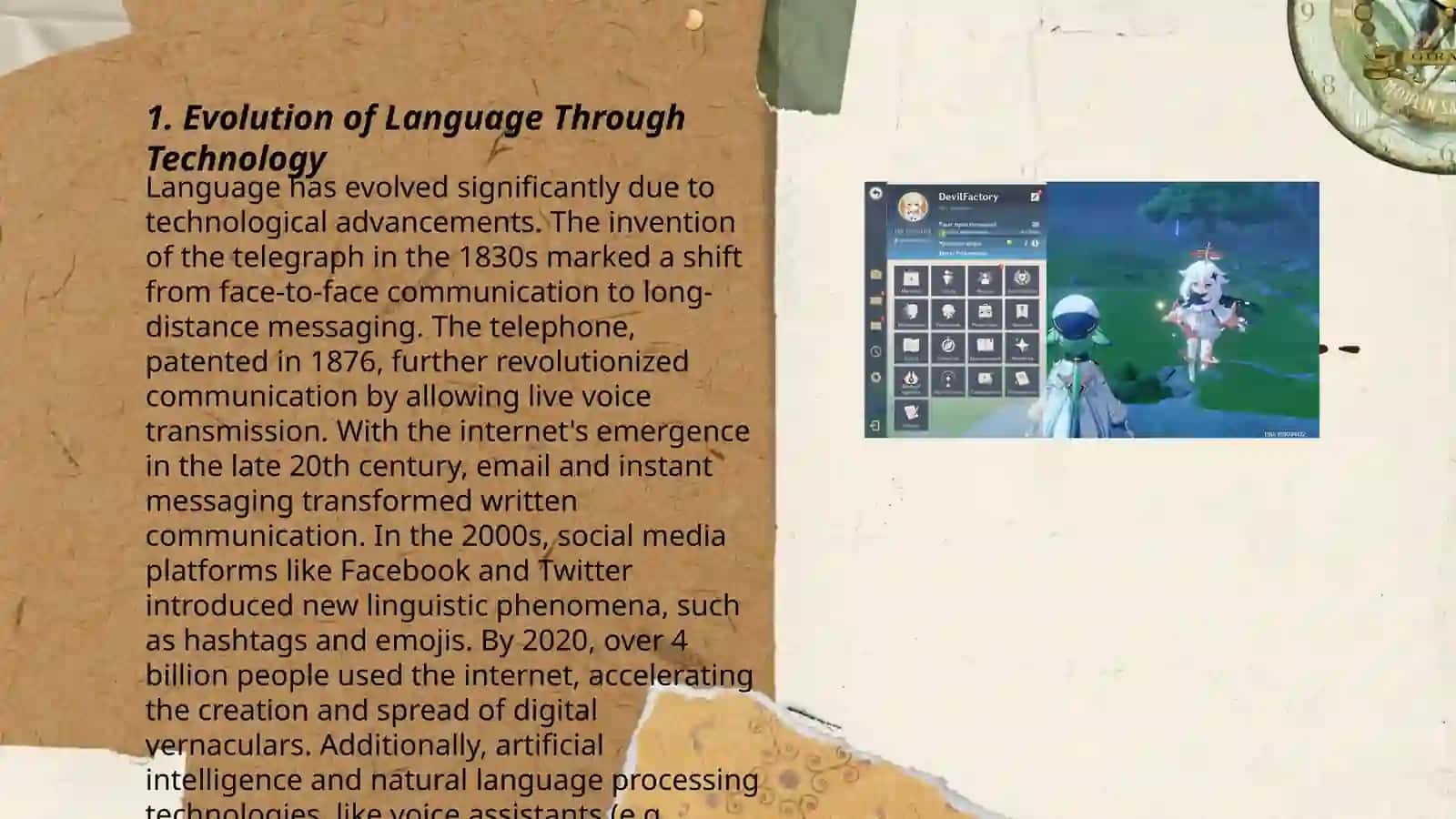 Impact of technology and social media on the creation of new compound words 3