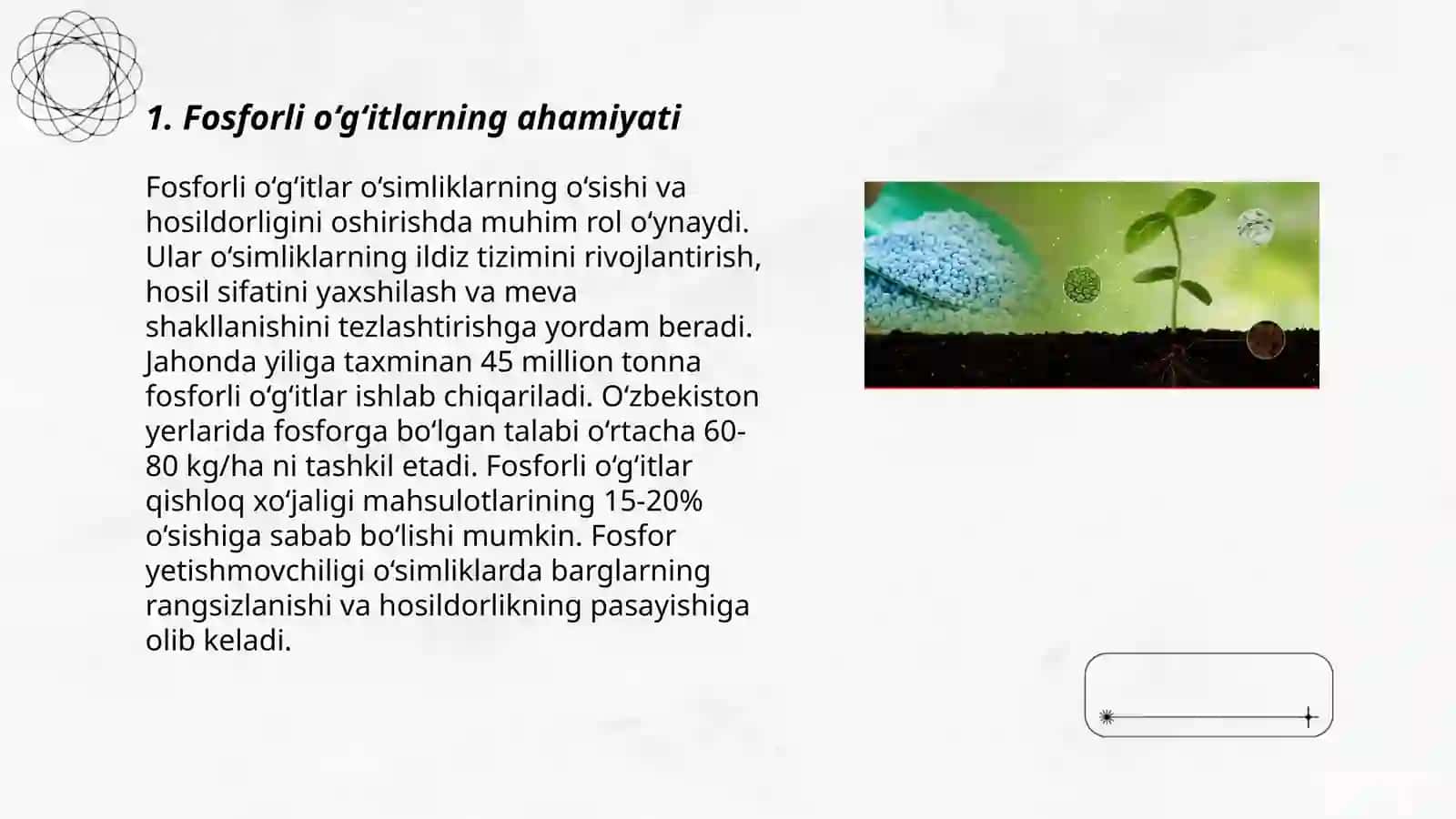 Fosforli og'itlar va ularni ishlab chiqarish 3