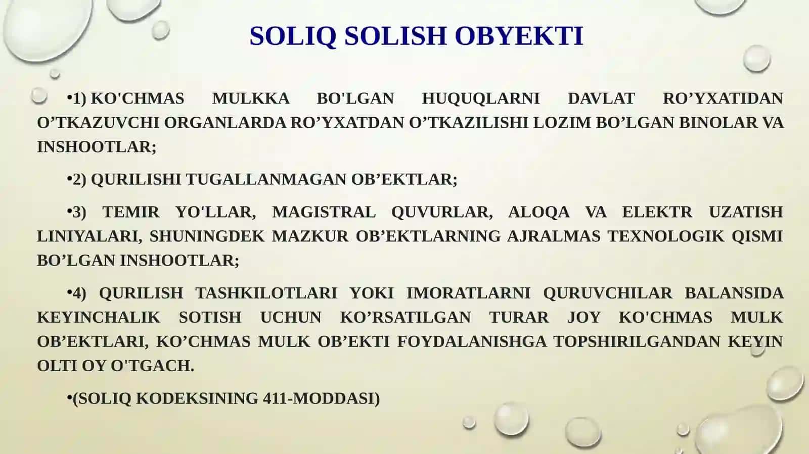 Yuridik shaxslarning mol-mulkiga soliq 3