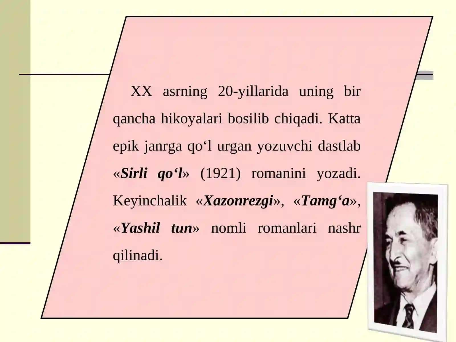 11-sinf Rashod Nuri Guntekin hayoti va ijodi 3