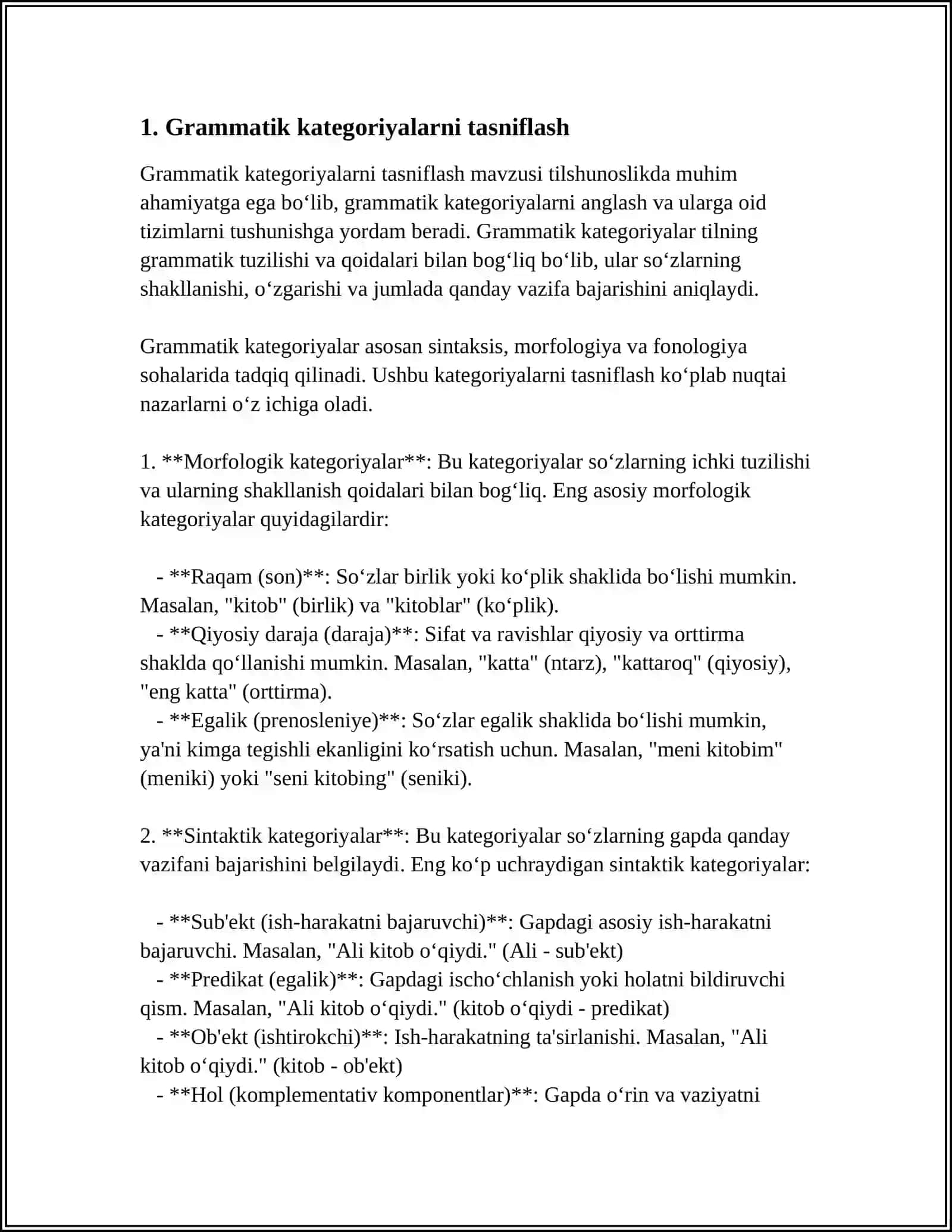 GRAMMATIK KATEGORIYA TUSHUNCHASI 3