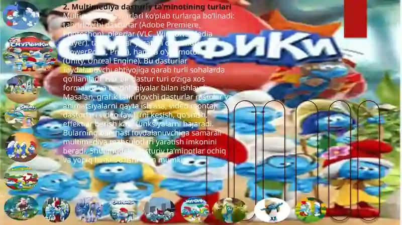 Multimediya tizimining dasturiy ta’minoti 3