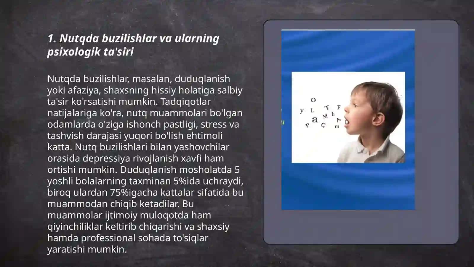 Katta yoshdagi nutqida kamchiligi boʻlgan shaxslarning ruhiy jarayonlari xususiyatlari 3