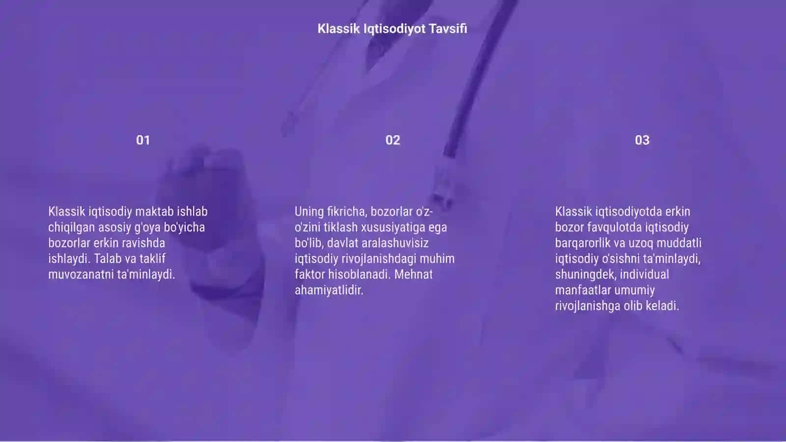 Klassik iqtisodiy maktabga muqobil gʻoyalarning mohiyati 3