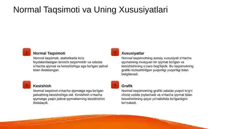 Amalda ko'p uchraydigan taqsimot qonunlari 3