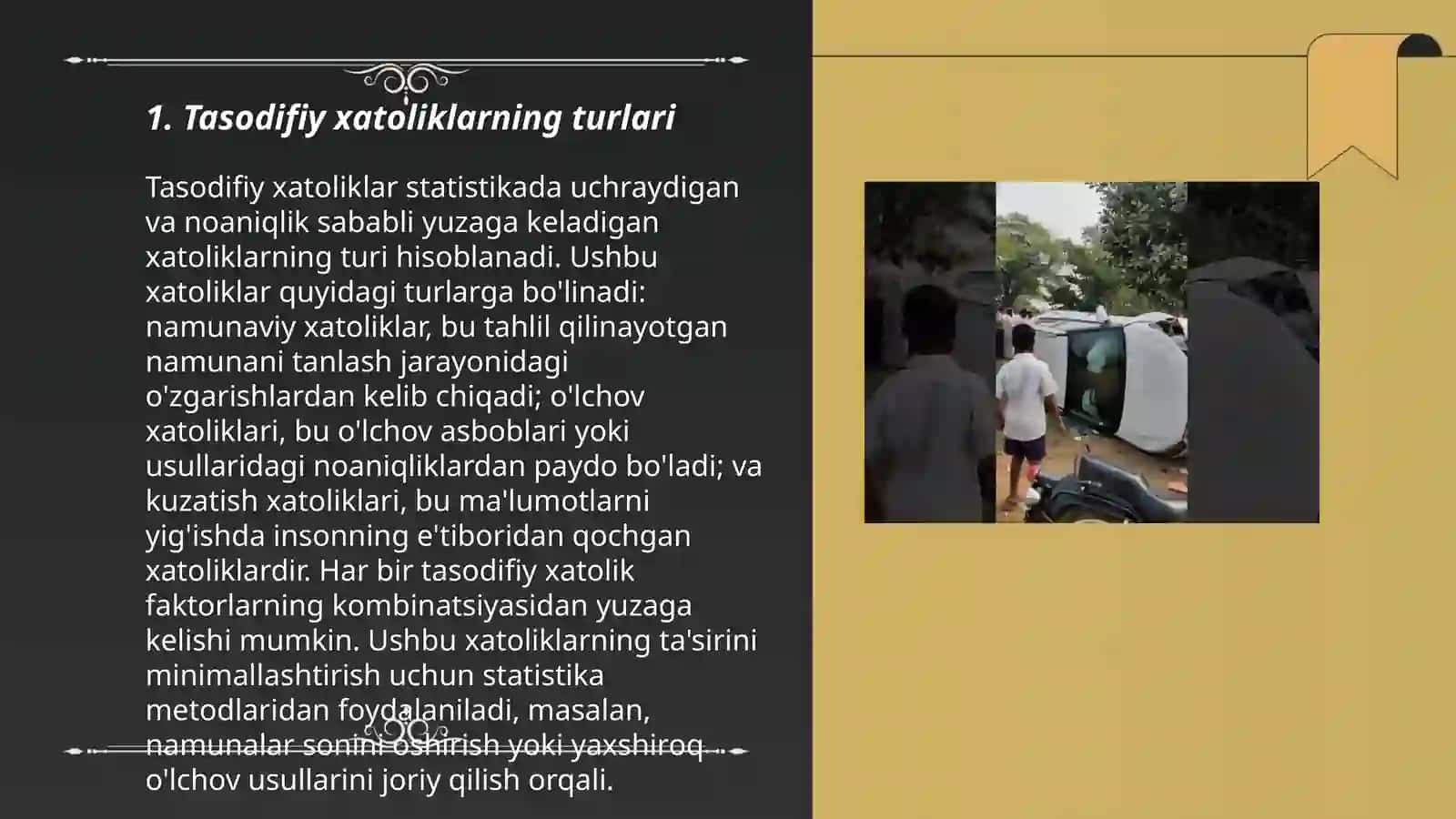 Tasodifiy xatoliklarni bartaraf qilish usullari 3