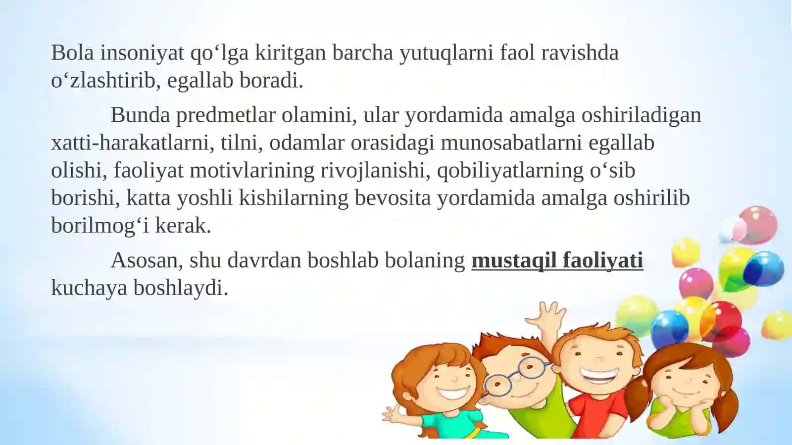 Maktabgacha yosh davri psixik taraqqiyoti 3