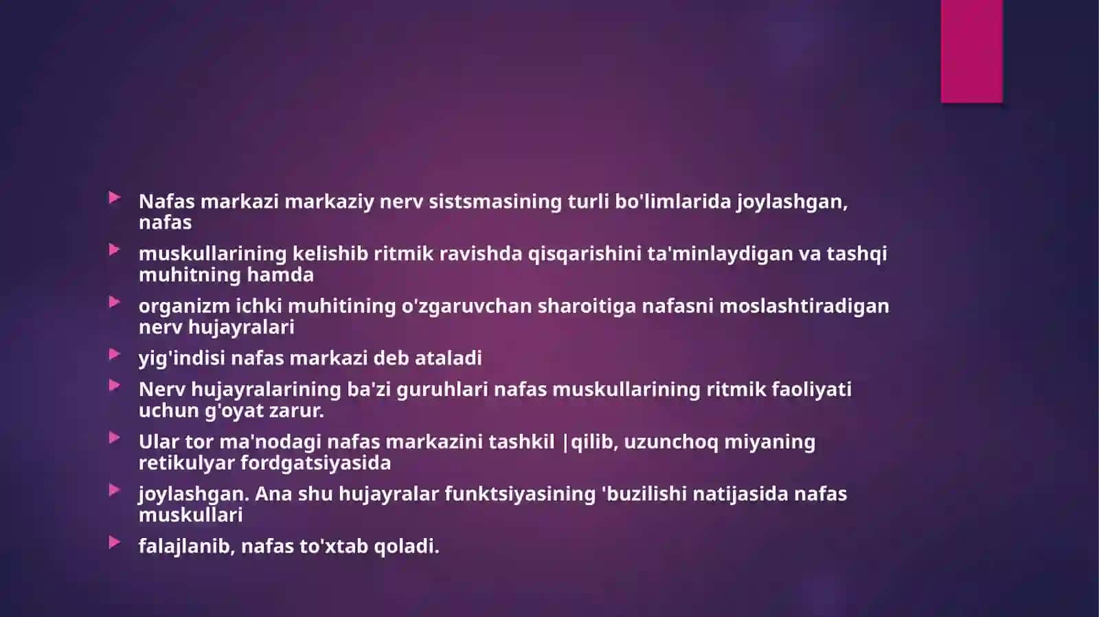 Nafasning boshqarilishi 3
