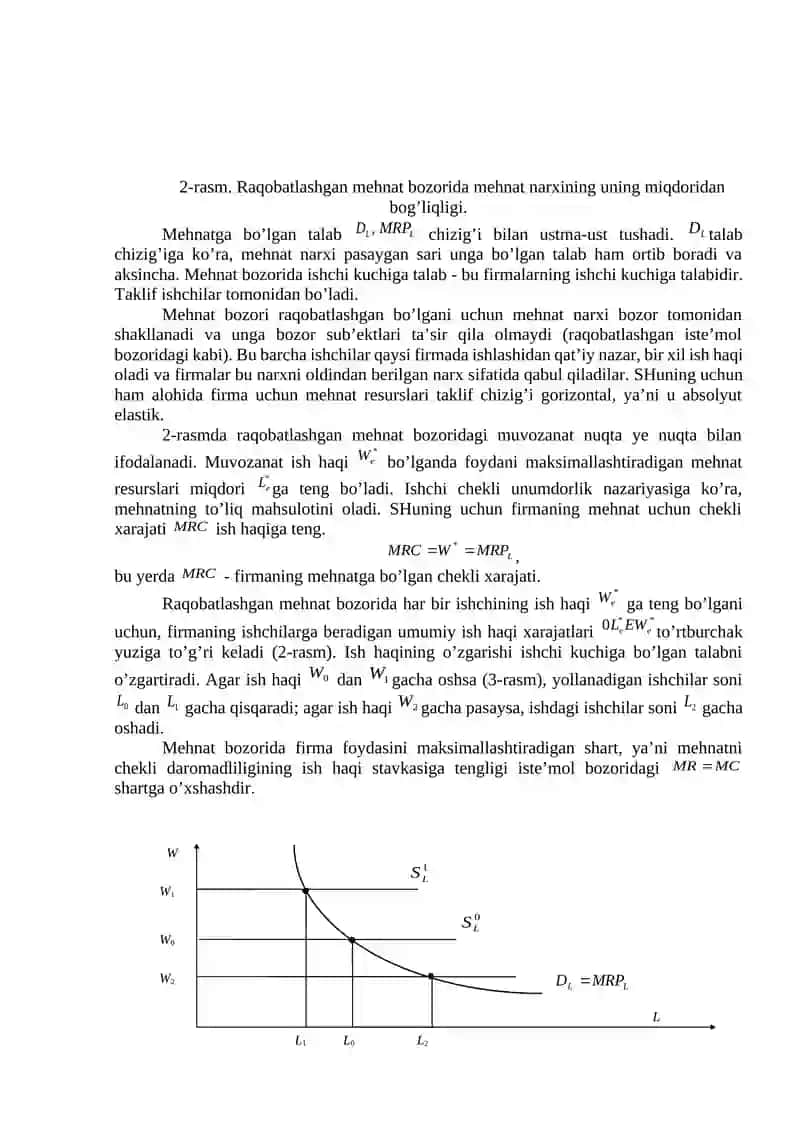 Mehnat bozori va korxonalarda mehnat resurslaridan foydalanish 3