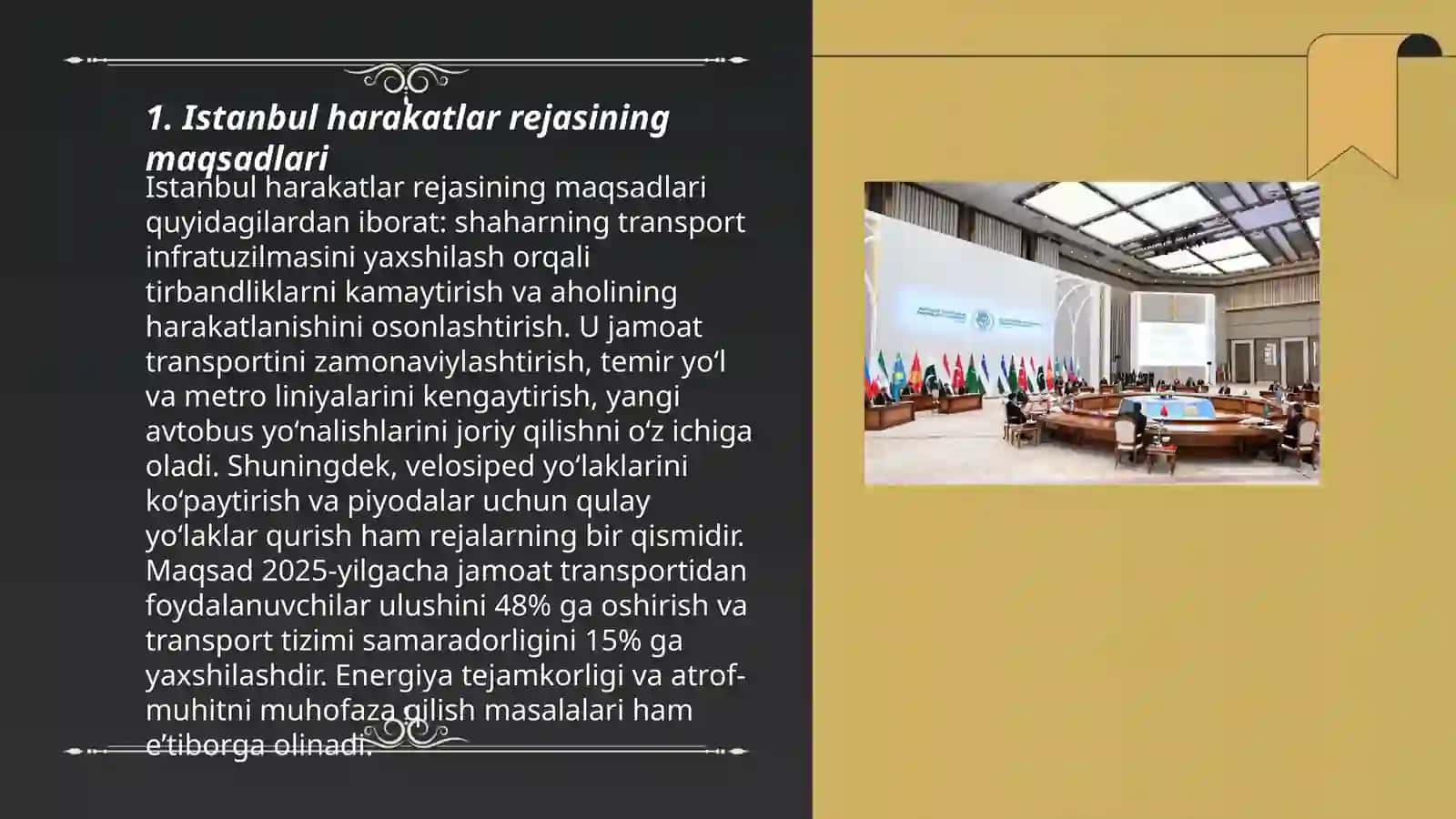 Iqtisodiy hamkorlik va rivojlanish tashkilotining Istanbul harakatlar rejasi 3