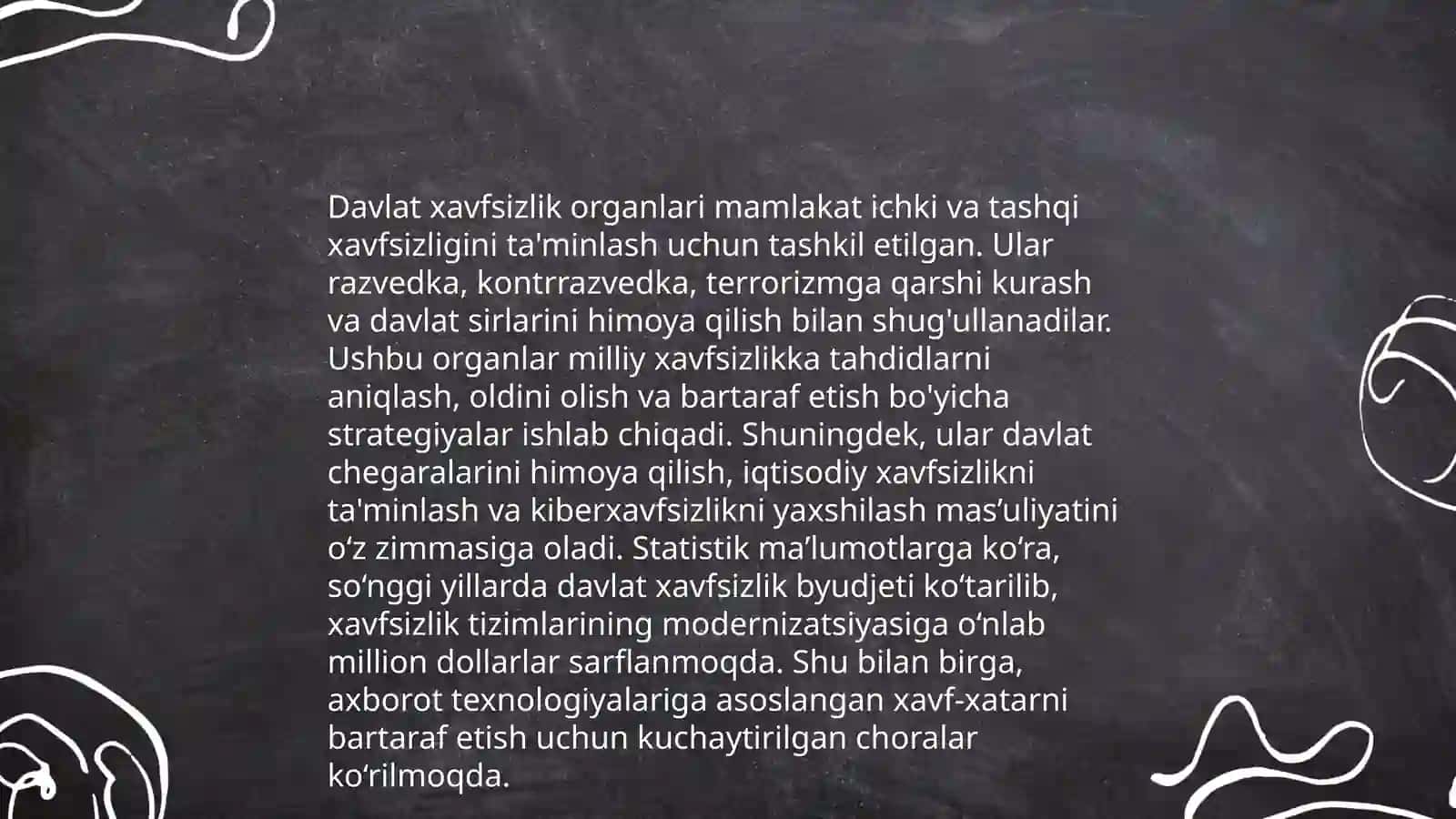 Davlat xafsizlik organlarining vazifalari va huquqlari 3
