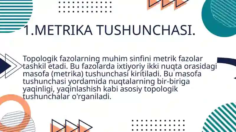 METRIK FAZOLAR 3