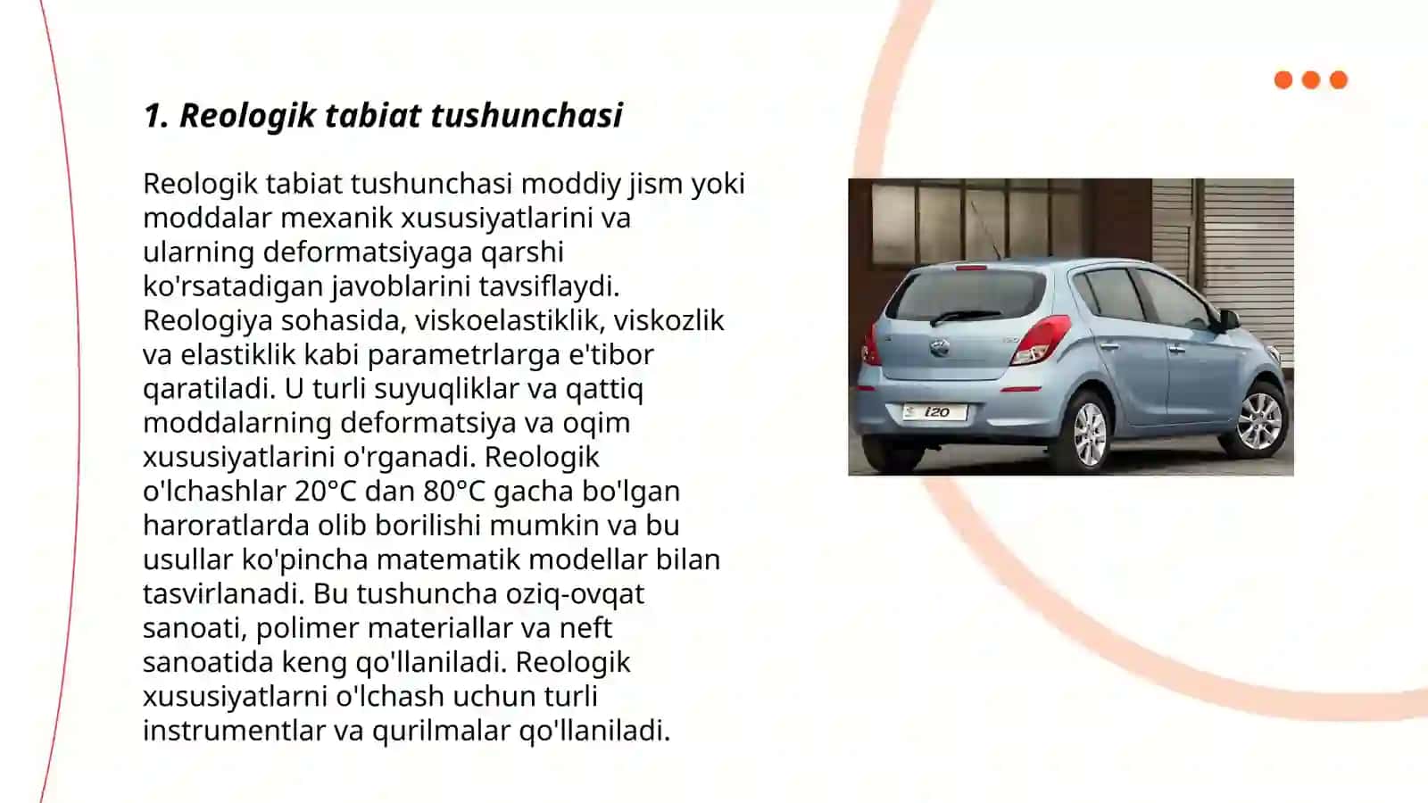 Reologik tabiatiga ko'ra iviqlar I va II guruhlarga boʻlinishi 3