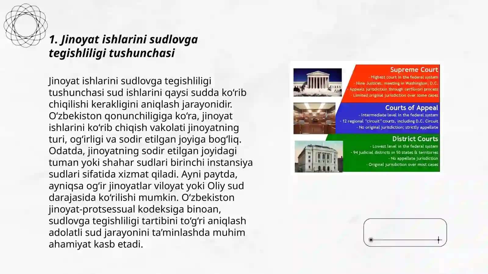 Jinoyat ishlarini sudlovga tegishliligi 3